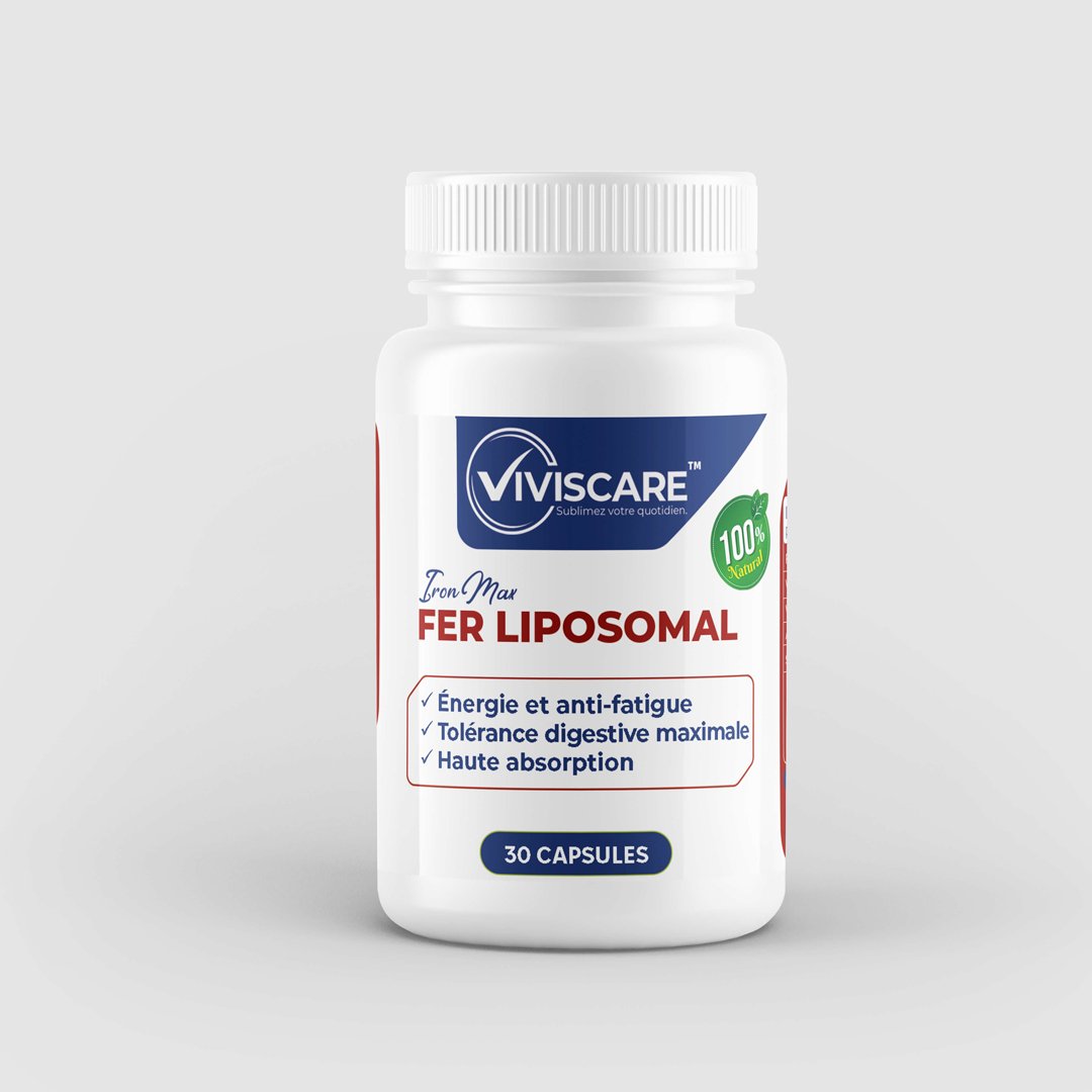 fer lip 1 Fer Liposomal + Vitamine C 30 Capsules - الحديد – Image 1