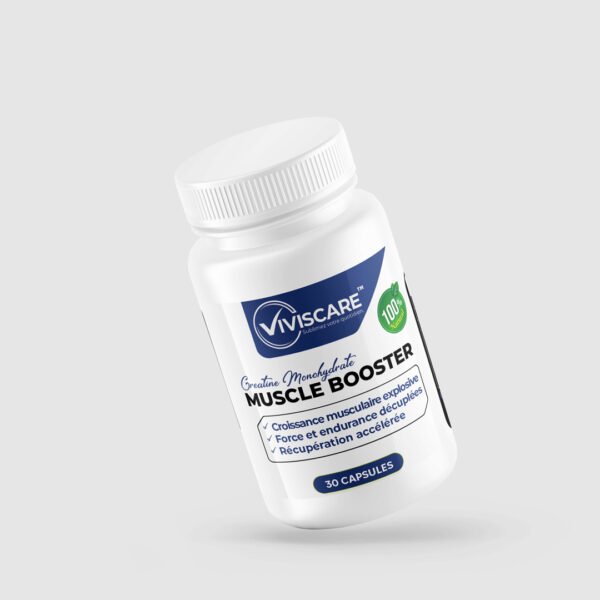 Muscle Booster - Créatine monohydrate 30 Capsules